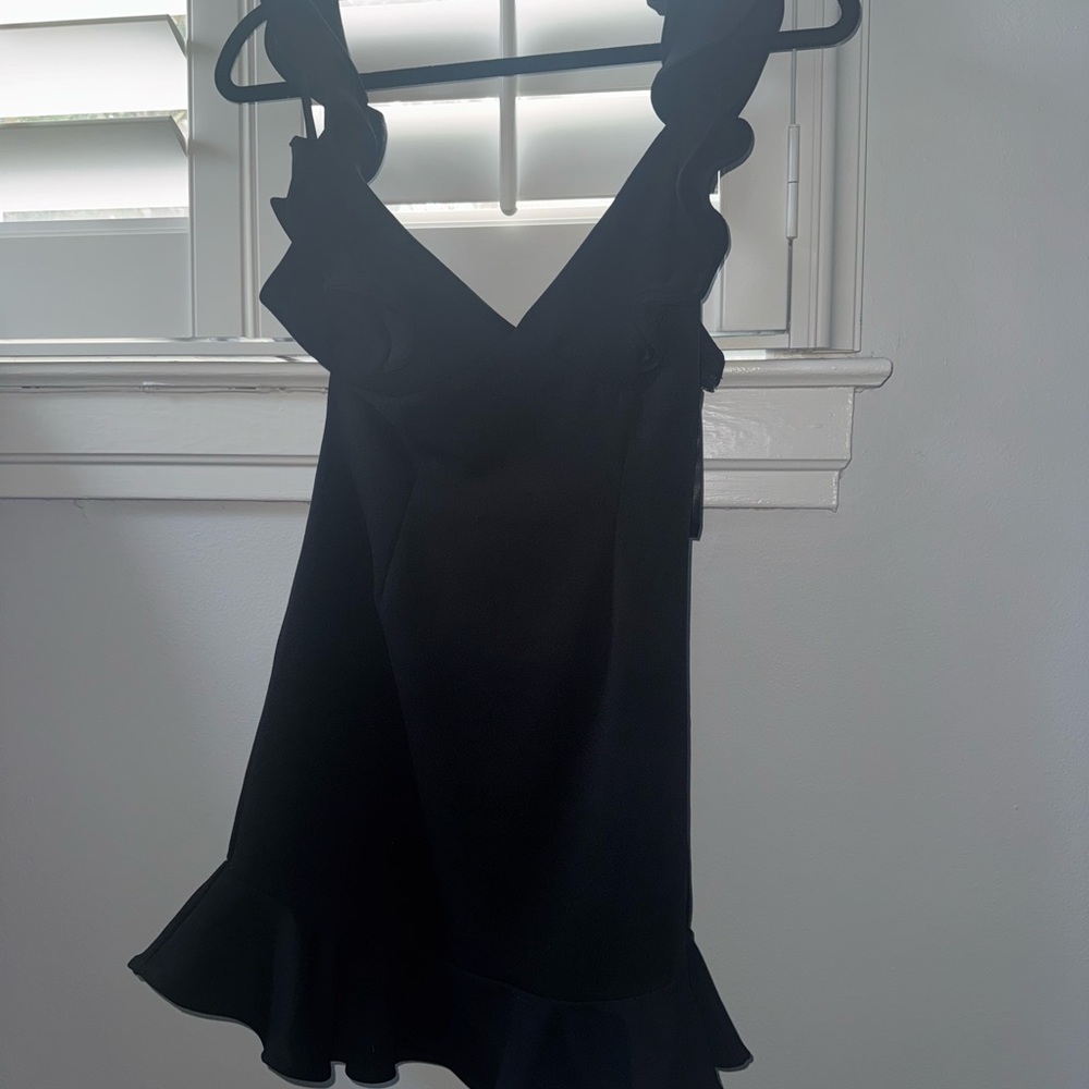 Hello Molly Black Backless Dress SMALL